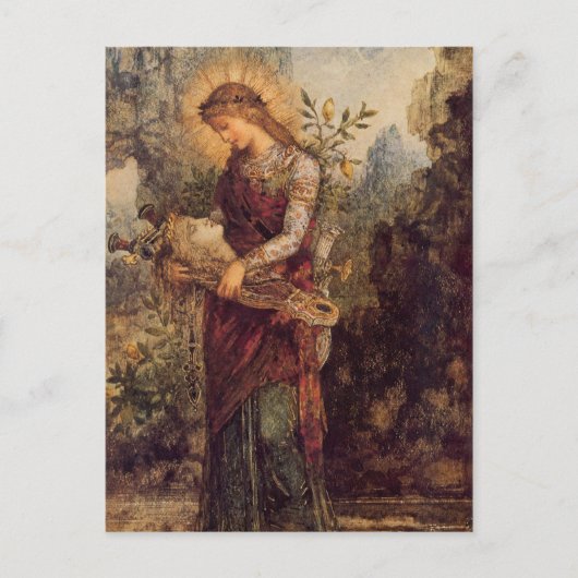 Gustave Moreau Art Postkarte (Vorderseite)