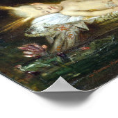 Gustave Moreau Der Säugling Moses Poster (Ecke)