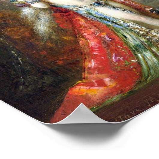 Gustave Moreau die Wohnung Poster (Ecke)