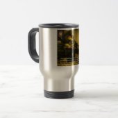 Gustave Moreau Orpheus & Quote Ohrts & Tees Reisebecher (Vorderseite Links)