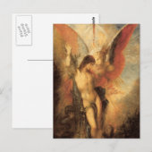 Gustave Moreau - Saint Sebastian und Angel GC Postkarte (Vorne/Hinten)