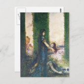 Gustave Moreau: Salome im Garten Postkarte (Vorne/Hinten)