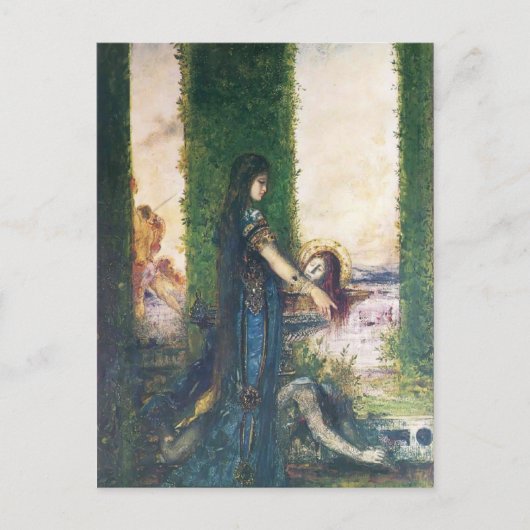Gustave Moreau: Salome im Garten Postkarte (Vorderseite)