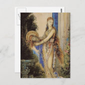 Gustave Moreau: Salome mit Spalte Postkarte (Vorne/Hinten)