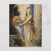 Gustave Moreau: Salome mit Spalte Postkarte (Vorderseite)