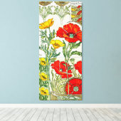 "Gustave Riom Floral" Leinwanddruck (Insitu (Holzboden))