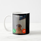 Gustavo The Dog Is Calling Funny Meme Gen Z Alpha  Kaffeetasse (Links)