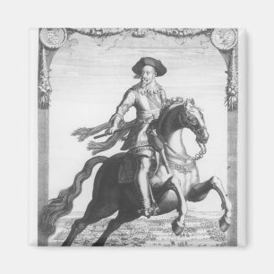 Gustavus Adolphus II, König von Schweden, an Magnet