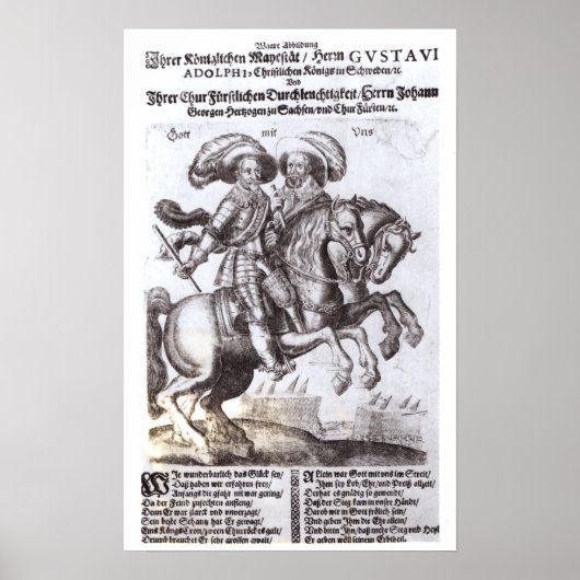 Gustavus Adolphus II und Gustavus Adolphus IV Poster (Vorne)