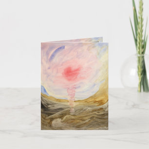 Gusten in der Unterwelt von Hilma af Klint Dankeskarte