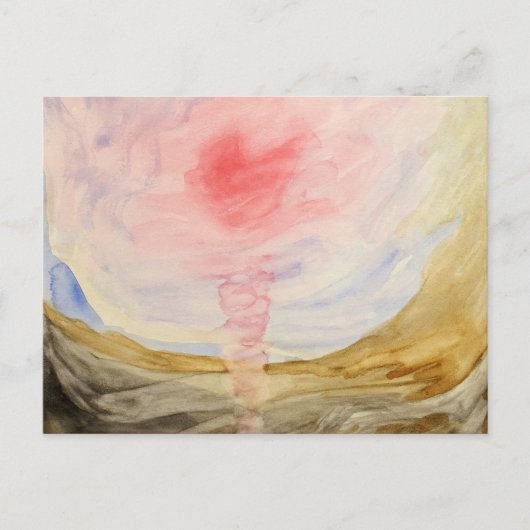 Gusten in der Unterwelt von Hilma af Klint Postkarte (Vorderseite)