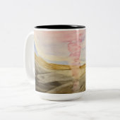Gusten in der Unterwelt von Hilma af Klint Zweifarbige Tasse (Vorderseite Links)