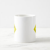 Gusty Winds Road Sign | Klassische Tasse (Mittel)