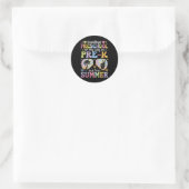 Gut20 Runder Aufkleber (Tasche)