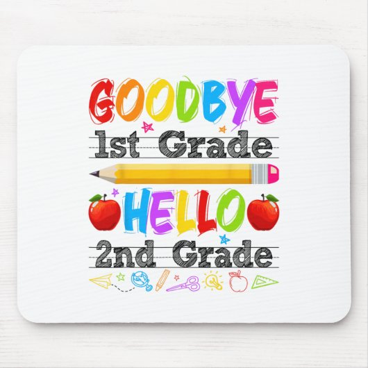 Gut2 erster Schultag Mousepad (Vorne)