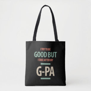 Gut aber G-Pa Großvatergeschenk Tasche