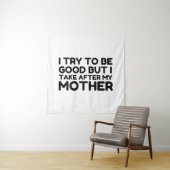 GUT, ABER NEHMEN NACH MEINER MUTTER WANDTEPPICH (Beispiel)