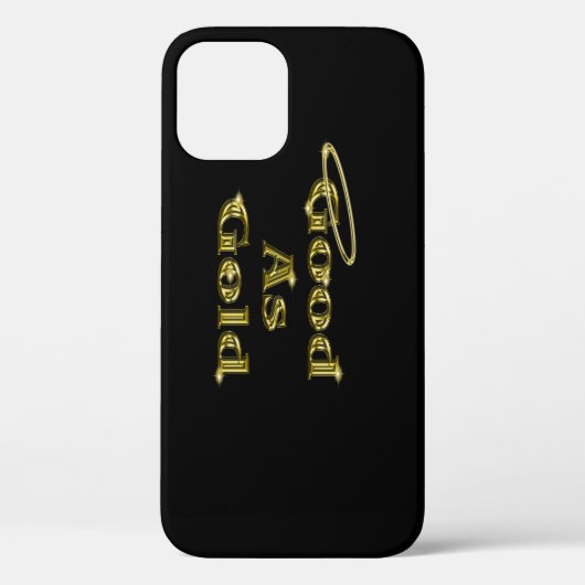 Gut als Gold Case-Mate iPhone Hülle (Rückseite)