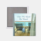 Gut an Bord Magnet (Vorderseite/Rückseite)