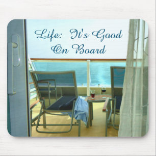 Gut an Bord Mousepad