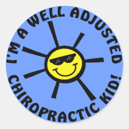 Gut angepasste Chiro Kid Stickers