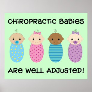 Gut angepasstes Babyplakat Poster