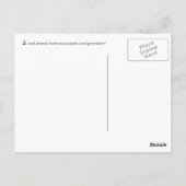 gut anpassbar postkarte (Rückseite)