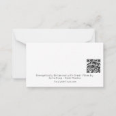 *~* GUT AP62 Hunde Blume Flat Note Card Mitteilungskarte (Rückseite)