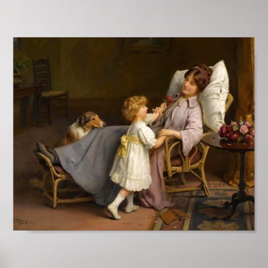 Gut auf dem Mend | Arthur John Elsley Poster (Vorne)