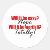 Gut! Aufkleber (Vorderseite)