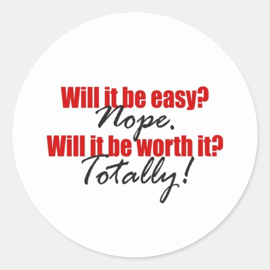 Gut! Aufkleber (Vorderseite)