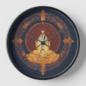 gut aussehend uhr (Vorderseite)