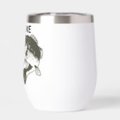 Gut aussehender und in der Lage, Fisch-Largemouth- (Rückseite)