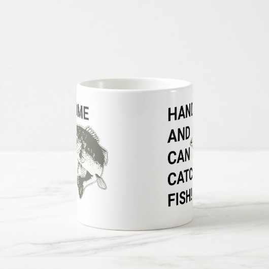 Gut aussehender und in der Lage, Fisch-Largemouth- Kaffeetasse (Mittel)