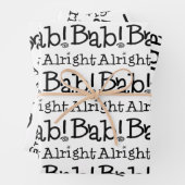 Gut Bab! Lass's Wrap! Set 3 Geschenkpapier Set (Beispiel)