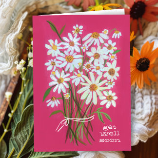 GUT BALD Daisy Bouquet Passen Sie es! Karte