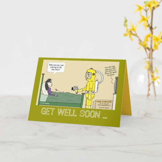 GUT BALD ... KARTE (Gelbe Blume)