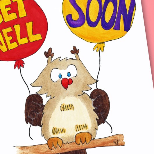 GUT BALD Postkarte von Nicole Janes