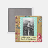 Gut Behaarte Frauen Funny Magnet (Vorderseite/Rückseite)