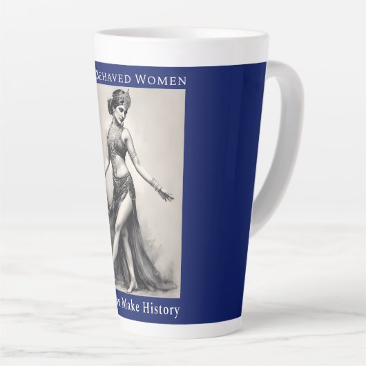 Gut Benachteiligte Frauen machen selten Geschichte Milchtasse (Rechte Ecke)