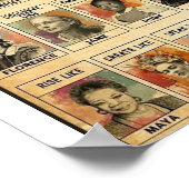 Gut benahmte Frauen machen selten Geschichtsplakat Poster (Ecke)