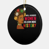 Gut beneidete Frauen machen selten einen Monat der Keramik Ornament (Links)