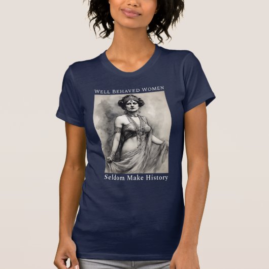 Gut Beneitigte Frauen machen selten T - Shirt in d (Vorderseite)