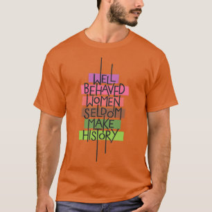 Gut benommen Frauen T-Shirt