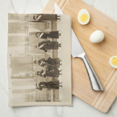 Gut benommene Frauen machen selten Geschichte… Küchentuch (Viertel Falte)