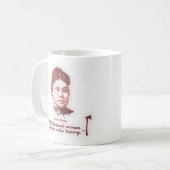 Gut benommener Lizzie Kaffeetasse (Vorderseite Links)