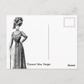 Gut benützte Frauen machen Geschichte selten Postk Postkarte (Rückseite)