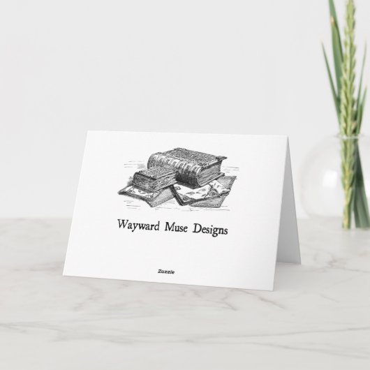 Gut benützte Frauen machen selten Geschichte Karte (Rückseite)