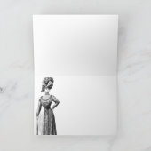 Gut benützte Frauen machen selten Geschichte Karte (Innenseite)