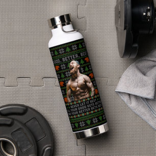 Gut Besser Am Besten Hässliche Weihnachts-Fotos an Trinkflasche